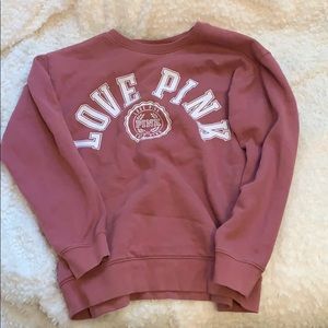 PINK crew neck
